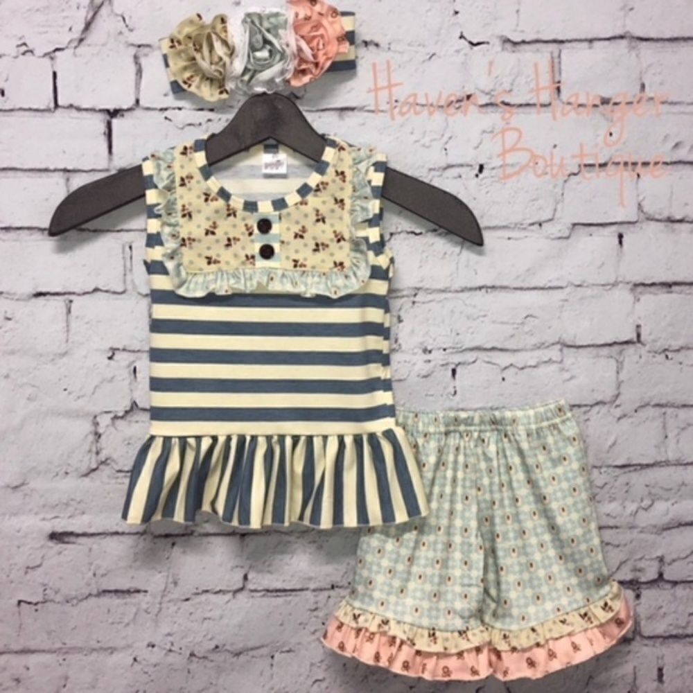 3pc. Multi-Print Shorts Set (#6) - Picture 3 of 6